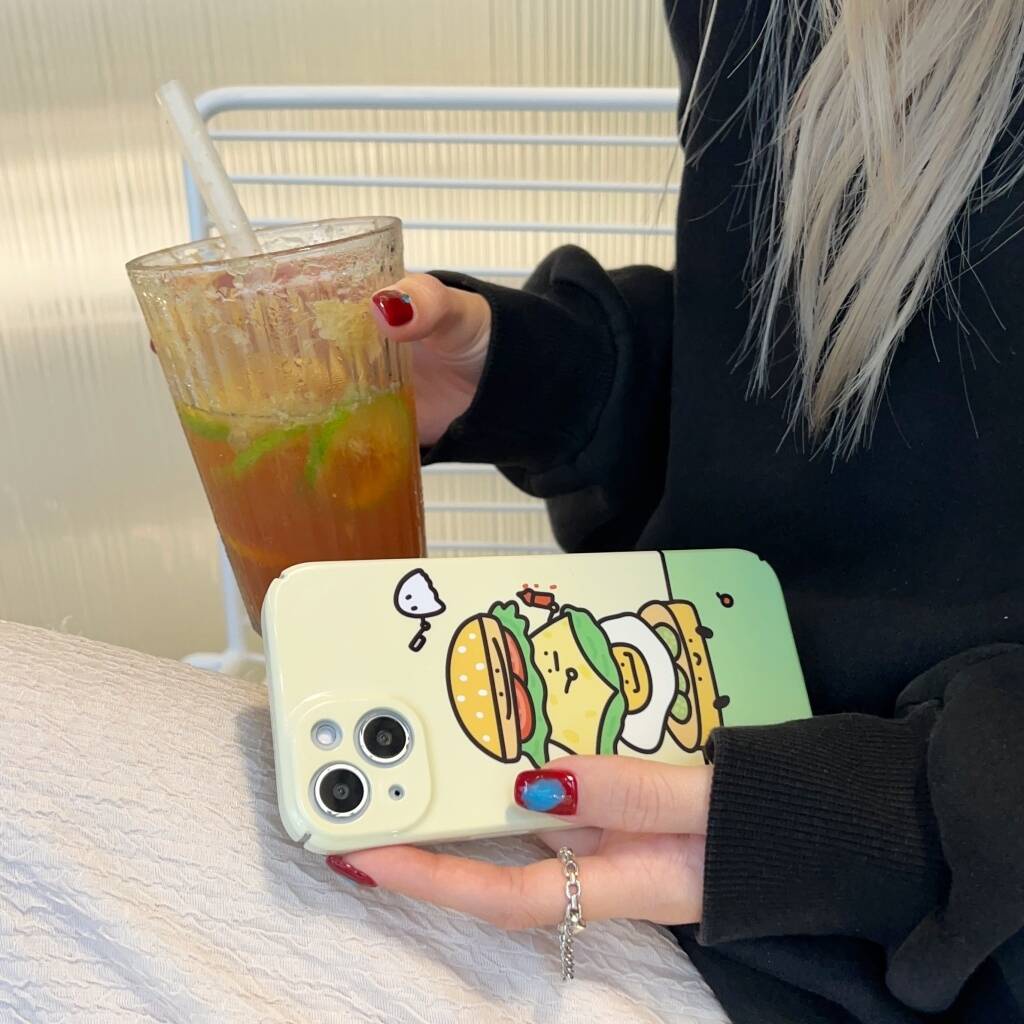 Casing Hard Compatible with Apple IPhone 11 11ProMax 12 12Pro 12ProMax 13 13Pro 13ProMax 14 14Pro 14plus 14ProMax Monster Pattern Cover