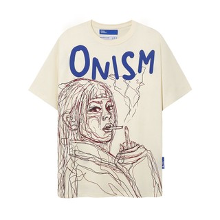 Áo thun unisex Sadder màu nude - Basic tee Onism