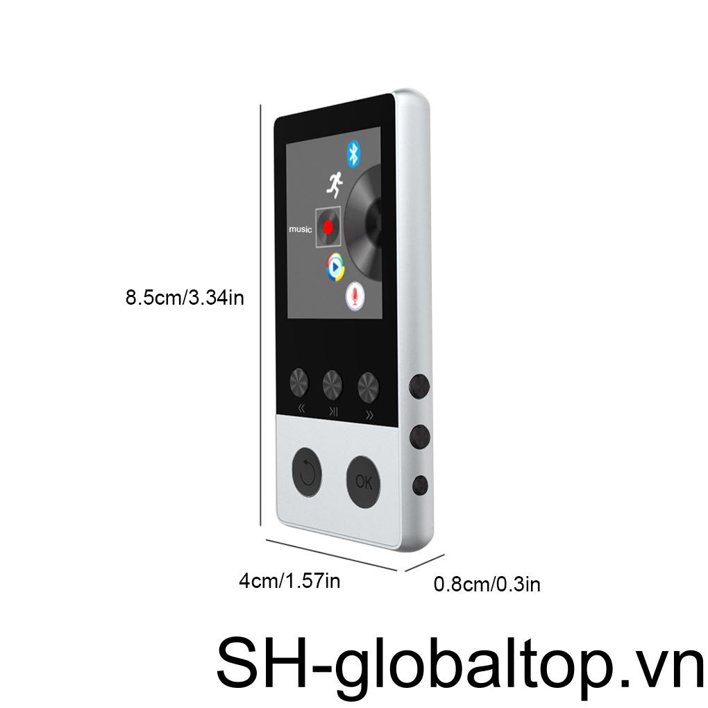 Máy Nghe Nhạc MP4 8GB MP3 E-book MP3 E-book Màn Hình 1 8 Inch HiFi Âm Thanh Sống Động