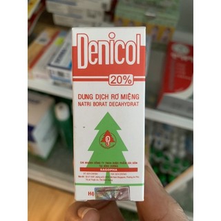 Dung dịch rơ miệng, lưỡi. làm slime