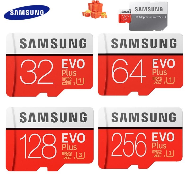 Thẻ Nhớ Micro SD Và Thẻ Nhớ 256GB / 512 / 12 / 64 / 64GB Chuyên Dụng Cho SAMSUNG SD PLUS