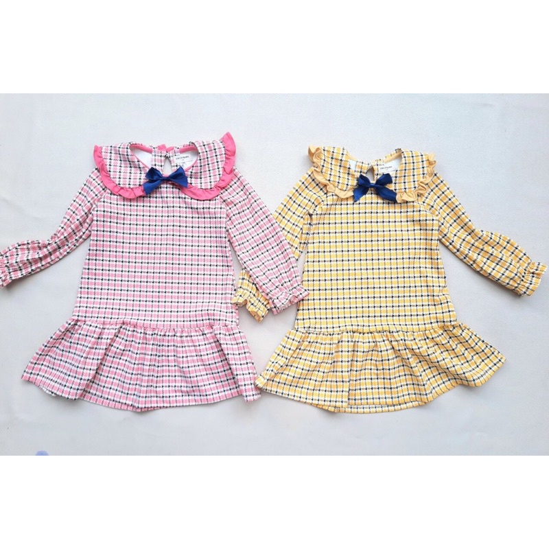 Váy đuôi cá babydoll cho bé diện tết siêu yêu satsunkid