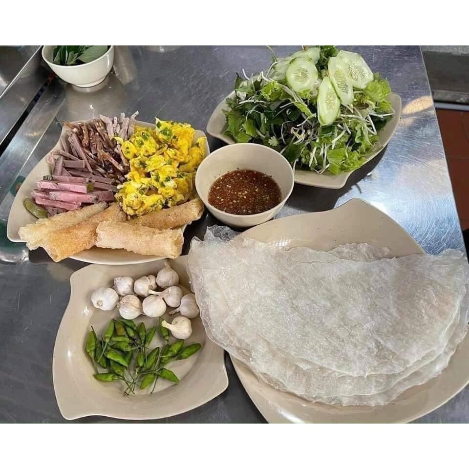 BÁNH TRÁNG GẠO NHÚNG LOẠI 1 - ĐẶC SẢN BÌNH ĐỊNH 20 CÁI/RÀNG - HÀNG CHÍNH GỐC