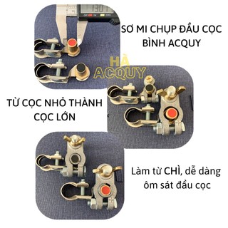 Cọc Sơ Mi Chì Chụp Bình Ắc Quy - 1 Cặp