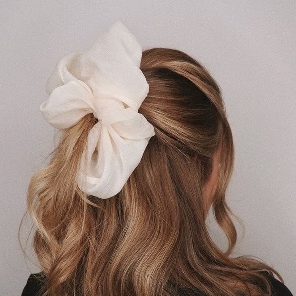 Dây Cột Tóc MAI THY, Combo 3 Cái Scrunchies Vải Makeup, Mẫu Quà Tặng Xinh Xắn