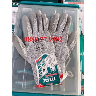 Găng tay bảo hộ TOTAL TSP1701 size XL tiêu chuẩn EN388:4542, bảo vệ an toàn, tăng độ bám[CHÍNH HÃNG][STOOLSVN]