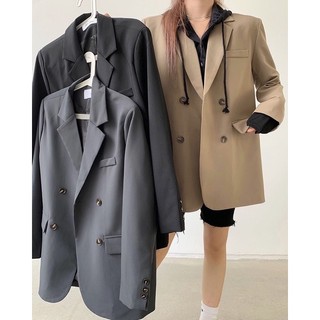 Áo blazer Hàn 4 cúc [Hình thật shop chụp]