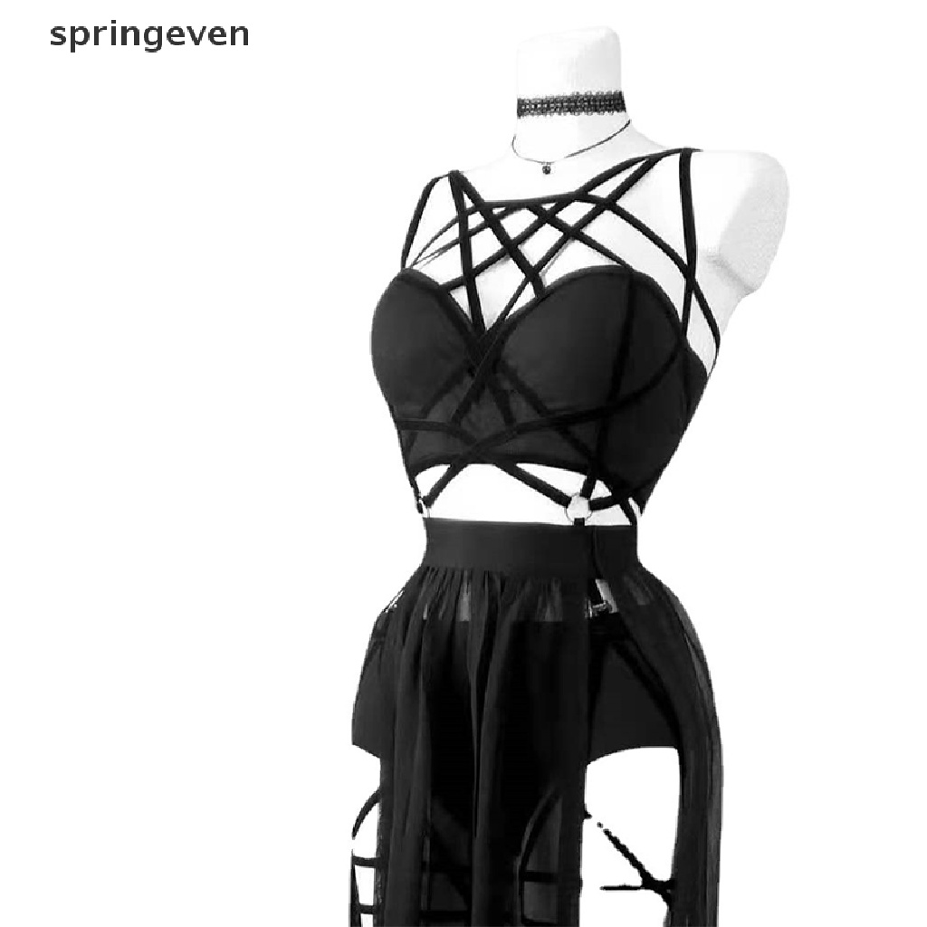Váy Voan Quấn Ngoài Bikini Phong Cách Gothic Cho Nữ