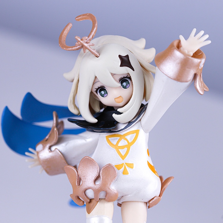 Mô hình nhân vật hoạt hình Genshin Impact Paimon 14cm trang trí bàn làm việc