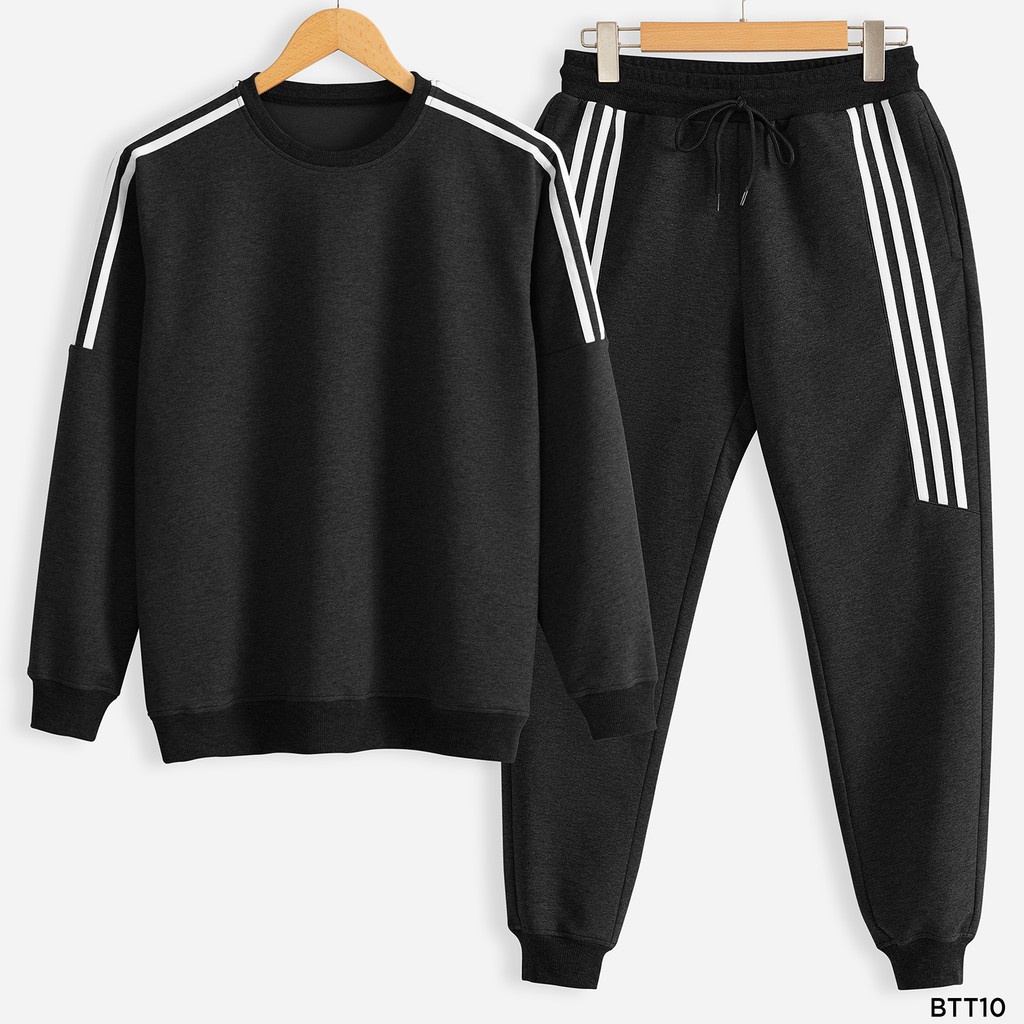 Bộ nỉ thể thao nam chất liệu da cá 4 Màu Trẻ Trung Năng Động Thời Trang Cao Cấp New2Shop