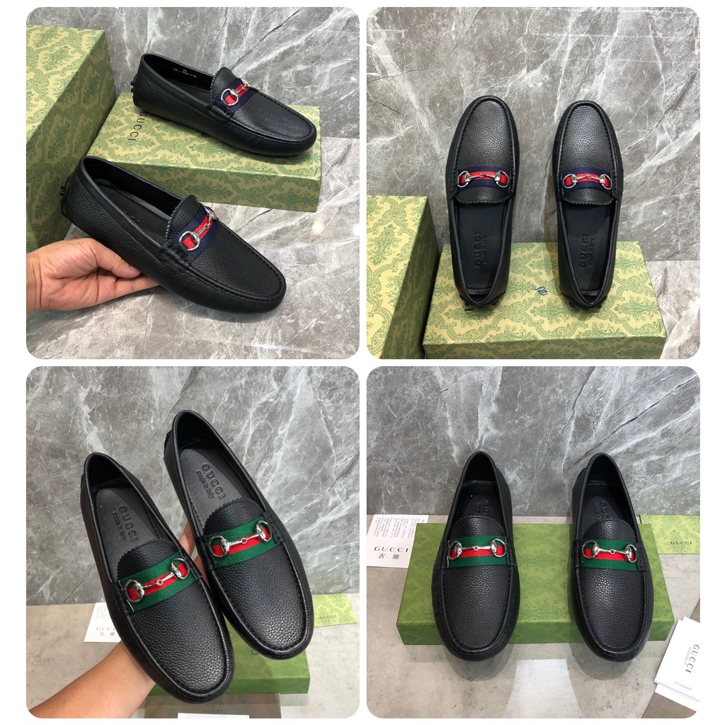 Giày Mọi GC Nam Đai Chun Tang Mắt Sắt Sang Trọng, Lịch Lãm Hàng FULLBOX