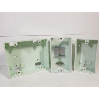 Đế âm tường đơn, đôi, đế âm chứa cb sino cao cấp chống cháy nổ