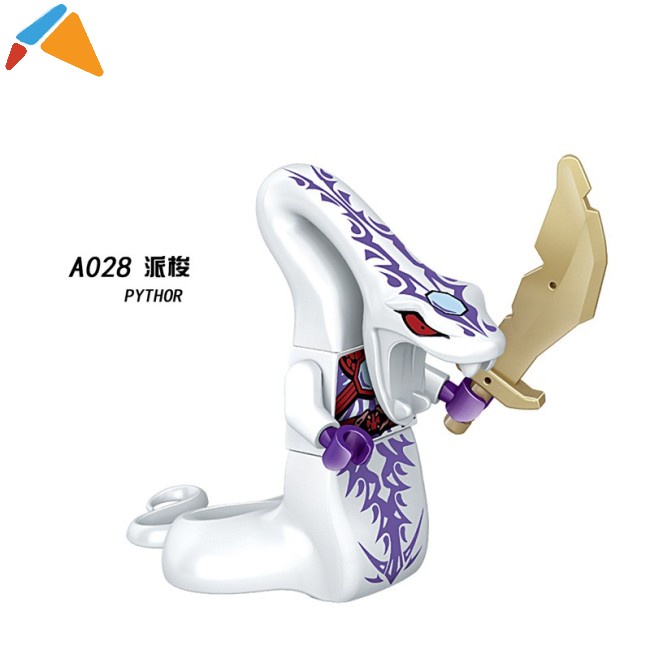 Đồ Chơi Lego Ninjago Rắn Minifigures Skales Acidicus Pythor Chokun Ninja Series
