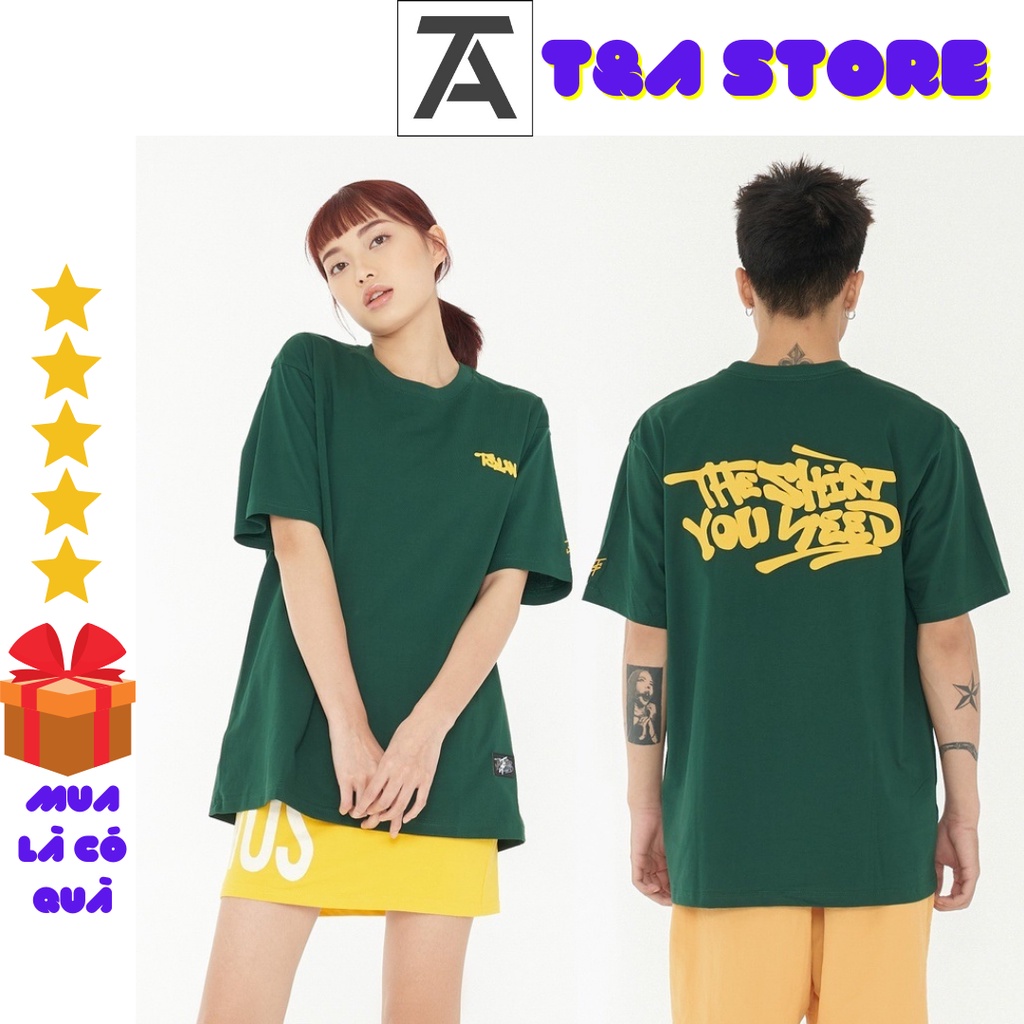 Áo Thun TSUN Logo Tee - Green - [UNISEX]