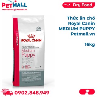 Thức ăn chó Royal Canin MEDIUM PUPPY 16kg Petmall