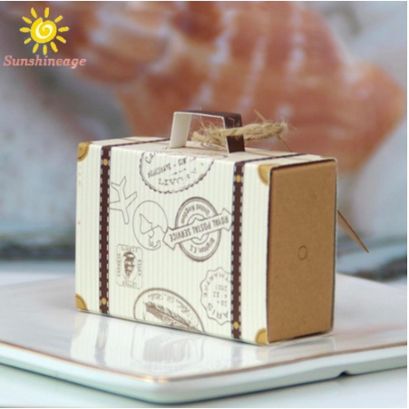 Hộp quà giấy thủ công tự làm đựng phụ kiện bánh kẹo sáng tạo dễ thương
