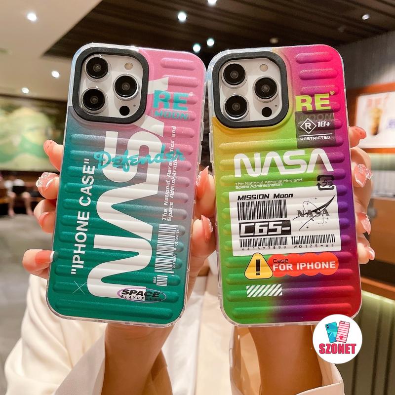 Ốp Điện Thoại Silicon Chống Sốc Màu Gradient Thời Trang Cho iPhone 14 13 12 11 Pro Max XS XR X 8 7 Plus + SE 2020