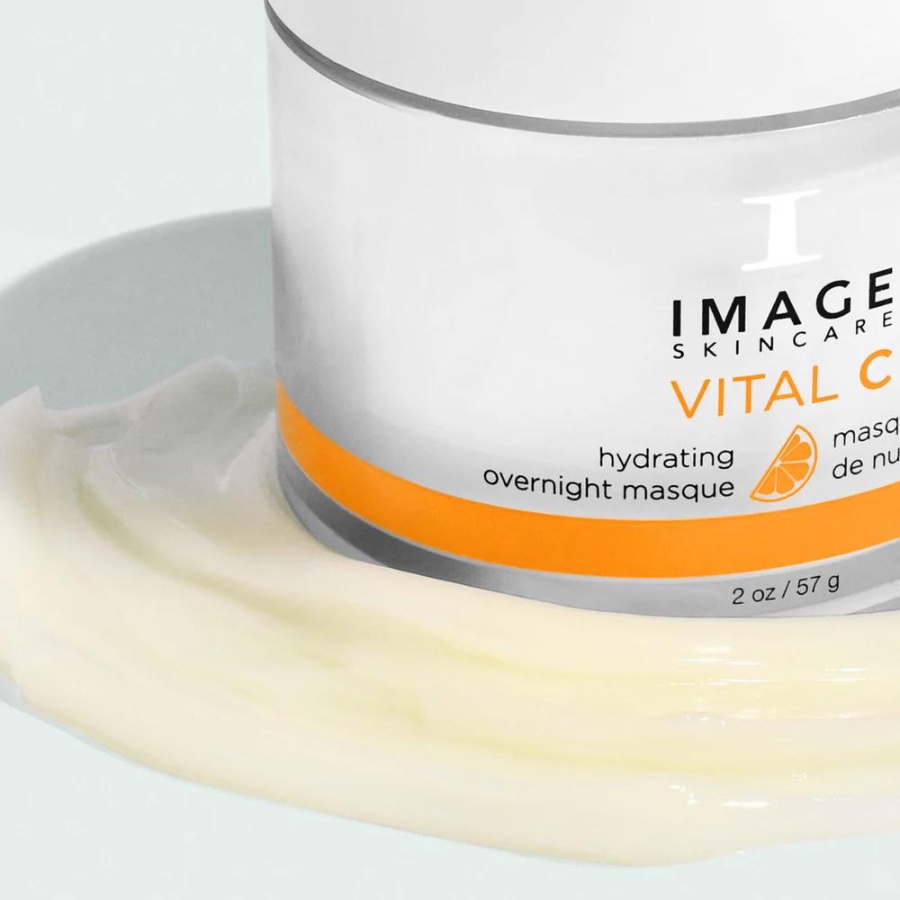 Mặt Nạ Ngủ Dưỡng Ẩm Trắng Da, Kích Thích Tăng Sinh Collagen IMAGE Skincare Vital C Hydrating Overnight Masque 57g
