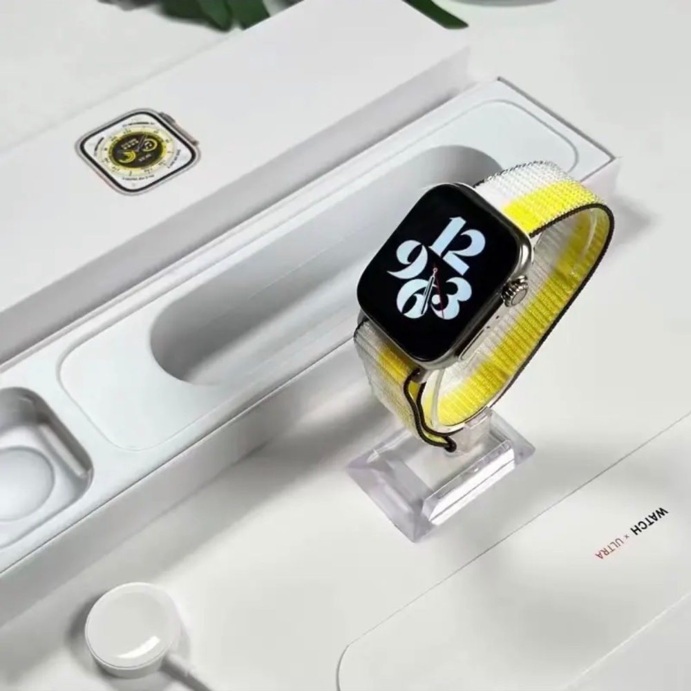 Đồng Hồ Thông Minh H10 ULTRA Viền Titan Bản Cao Cấp Mới Nhất 2022