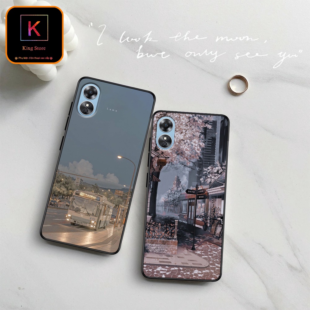 Ốp lưng Oppo A17 - A17k in hình Phong cảnh ban đêm - Chất liệu TPU cao cấp
