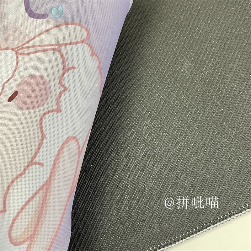 Tấm Lót Chuột Và Bàn Phím Máy Tính Cỡ Lớn Chống Trượt Chống Thấm Nước Hình Hoạt Hình Dễ Thương