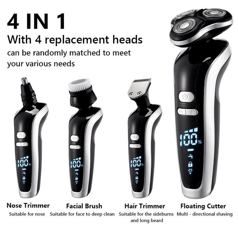 ESPO Máy Cạo Râu Điện Chống Thấm Nước Có Thể Sạc Lại Tiện