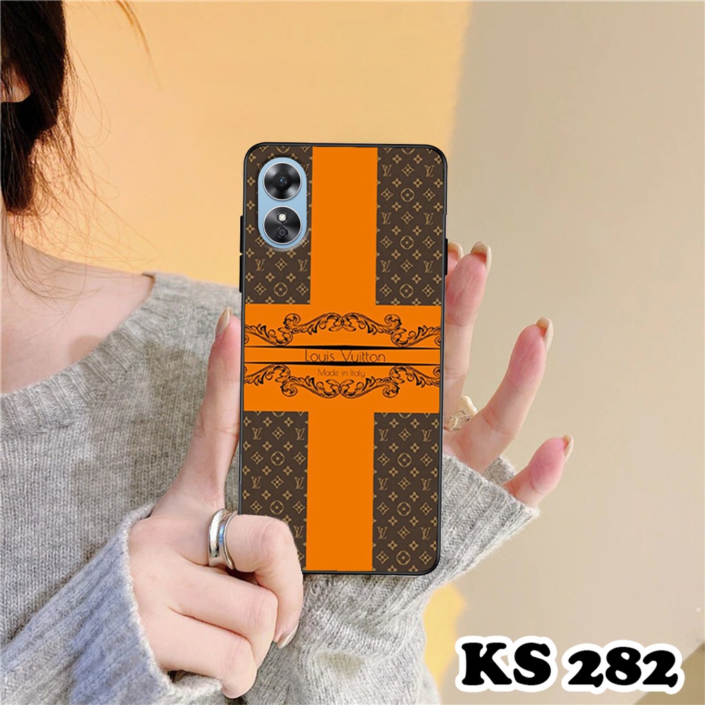 Ốp lưng Oppo A17 - A17k in hình ＬｕｉｓＶｕｉｔｔｏｎ sang trọng, cá tính - Chất liệu TPU cao cấp
