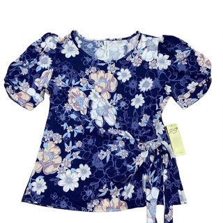 Áo thun hoa kiểu cotton PS