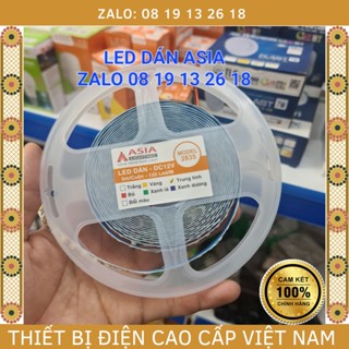 Led dán Asia dài 5m/cuộn, 12w,18w/mét, hàng cao cấp.