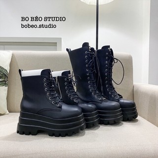 (SẴN CỔ THẤP 36) BỐT B65 PLATFORM NKW  ĐẾ CAO 10CM