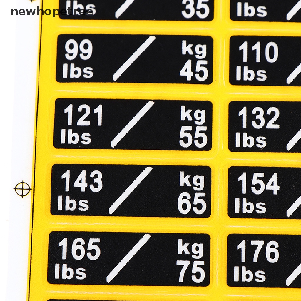 1 Tấm Nhãn Dán Hỗ Trợ Tập Gym Tiện Dụng