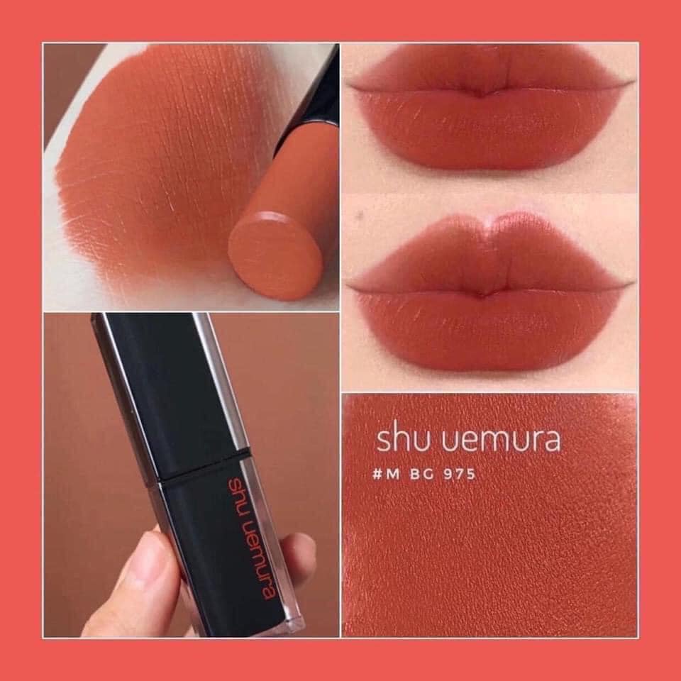 Son Shu Uemura mbg 975 Màu Nâu Cam cháy