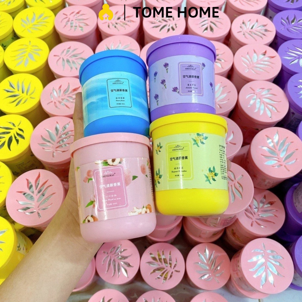 Sáp Thơm Để Phòng, Ôtô, Nhà Tắm 4 Mùi Hương Tươi Mát Dễ Chịu, Khử Mùi Hôi