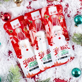 Kẹo giáng sinh ông già noel , Kẹo mút noel phát sáng ,kẹo noel