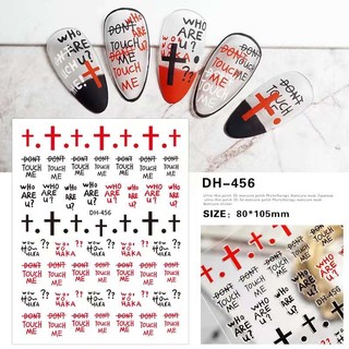 Sticker trang trí nail mã mới