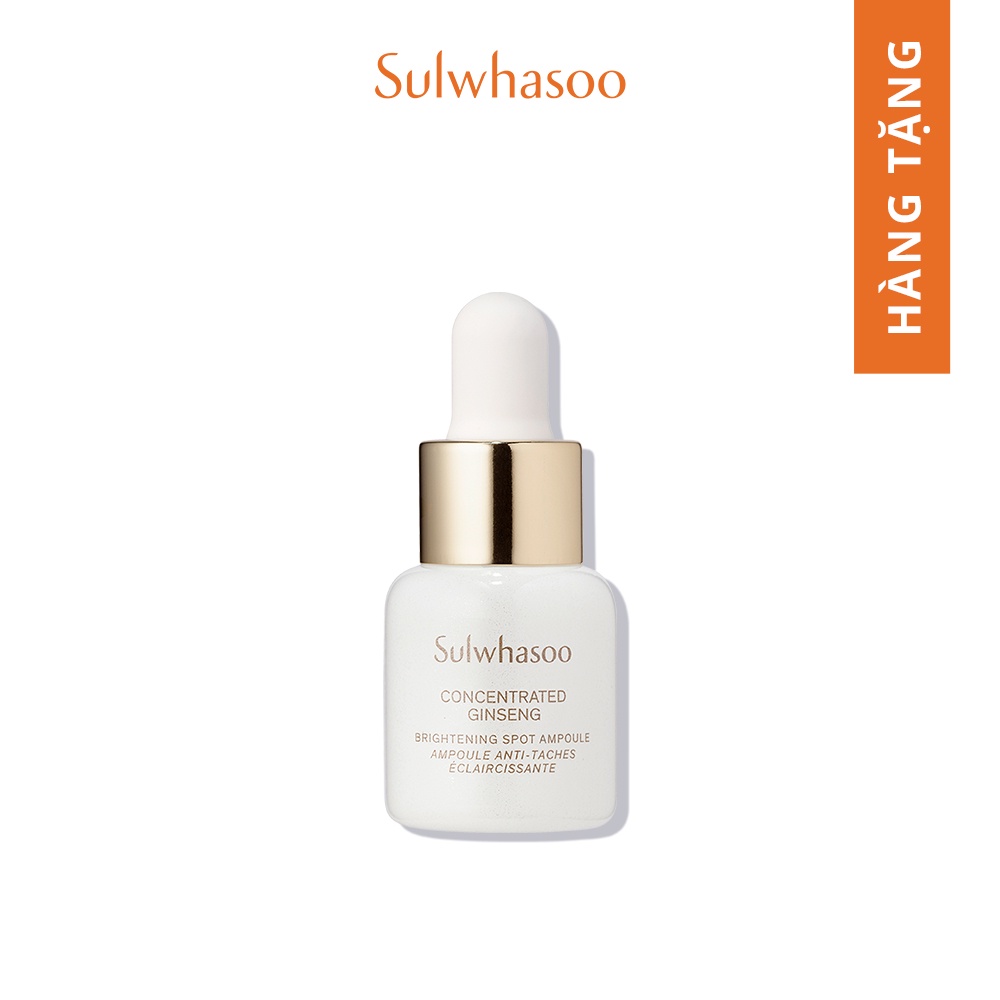 [HB Gift]Tinh Chất Nhân Sâm Cô Đặc Dưỡng Sáng Da Và Làm Mờ Đốm Nâu - Sulwhasoo C.G.Brightening Ampoule 5g