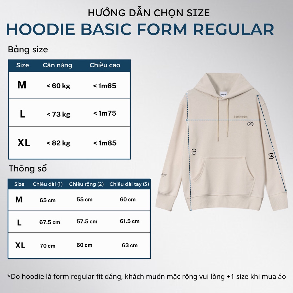 Set đồ ngắn Unisex Hoodie nỉ Cotton Chân cua - HAFOS