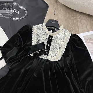 Set Nhung Phối Cổ Ren