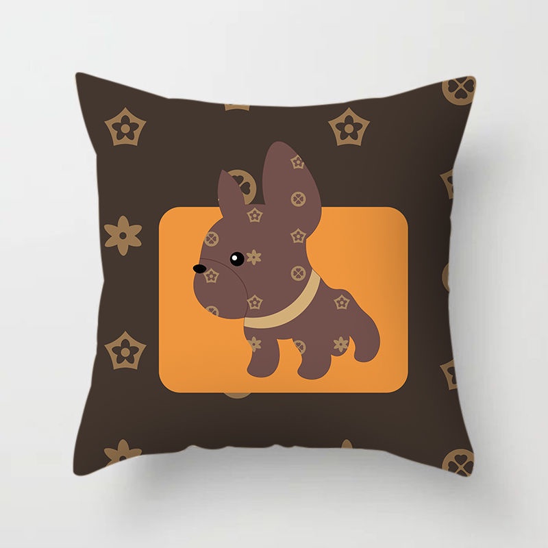 Gối Tựa Sofa In Họa Tiết Hoạt Hình Dễ Thương Dùng Làm Quà Tặng