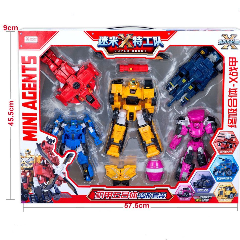 Mô Hình Xe Đồ Chơi Biến Hình Miniforce X Lucbot Lucy 5 Kiểu Dáng Tùy Chọn
