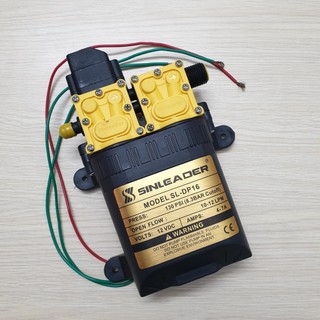 (Chính hãng) Bộ bơm đôi Sinleader SL-DP16 130PSI - 120W - 12V - Lõi đồng - Rơ le tự ngắt - Bảo hành 6 tháng