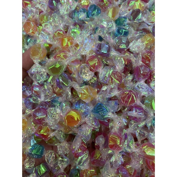 HCM 500g Kẹo điều ước vị trái cây- kẹo kim cương đủ vị trái cây ngon