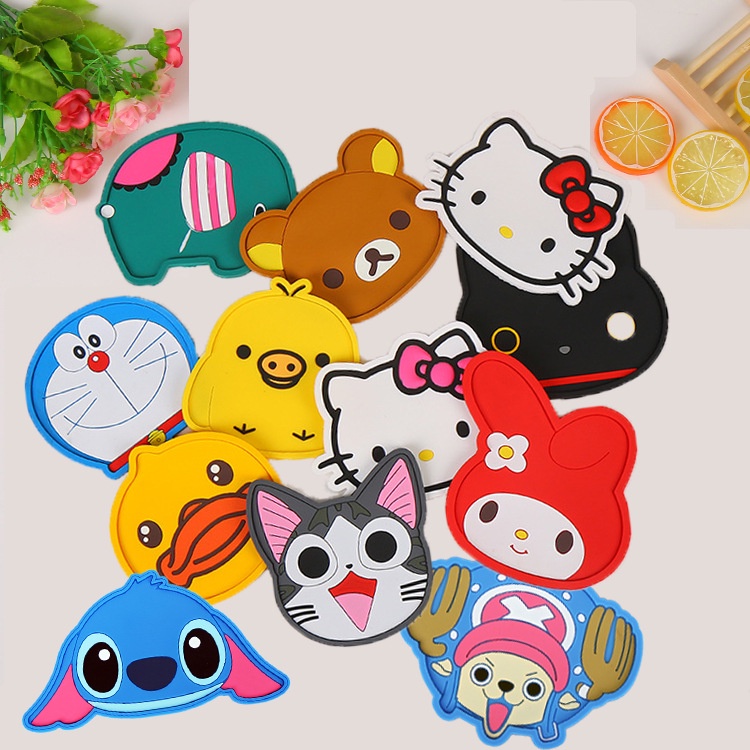 Miếng Lót Cốc Lót Ly Silicon Cute
