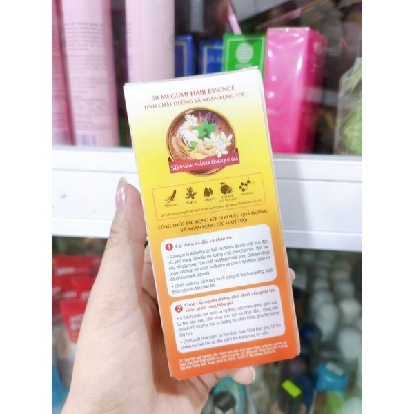 Tinh Chất Dưỡng Và Ngăn Rụng Tóc MEGUMI 30ml