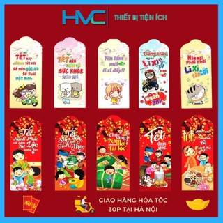 Set 50 bao lì xì 2023 , lì xì đẹp , lì xì tết 2023 đẹp , lì xì giá rẻ ngày tết theo yêu cầu