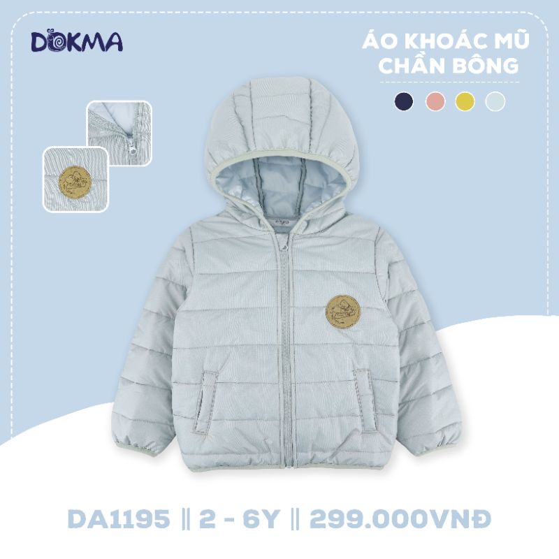 Áo khoác mũ chần bông DA1195