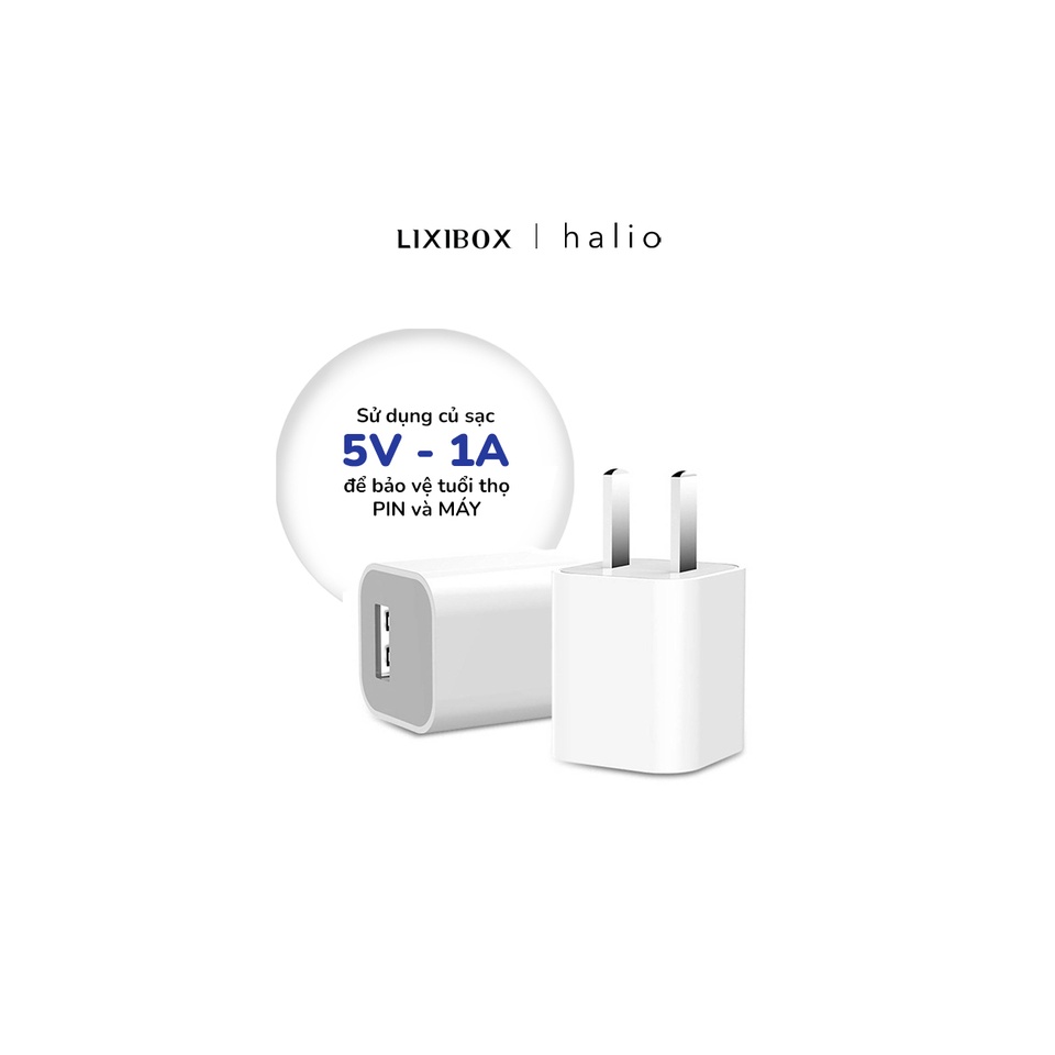 Máy Đẩy Tinh Chất Dưỡng Trắng Nóng Lạnh Halio Ion Hot & Cool Beauty Device - Màu hồng