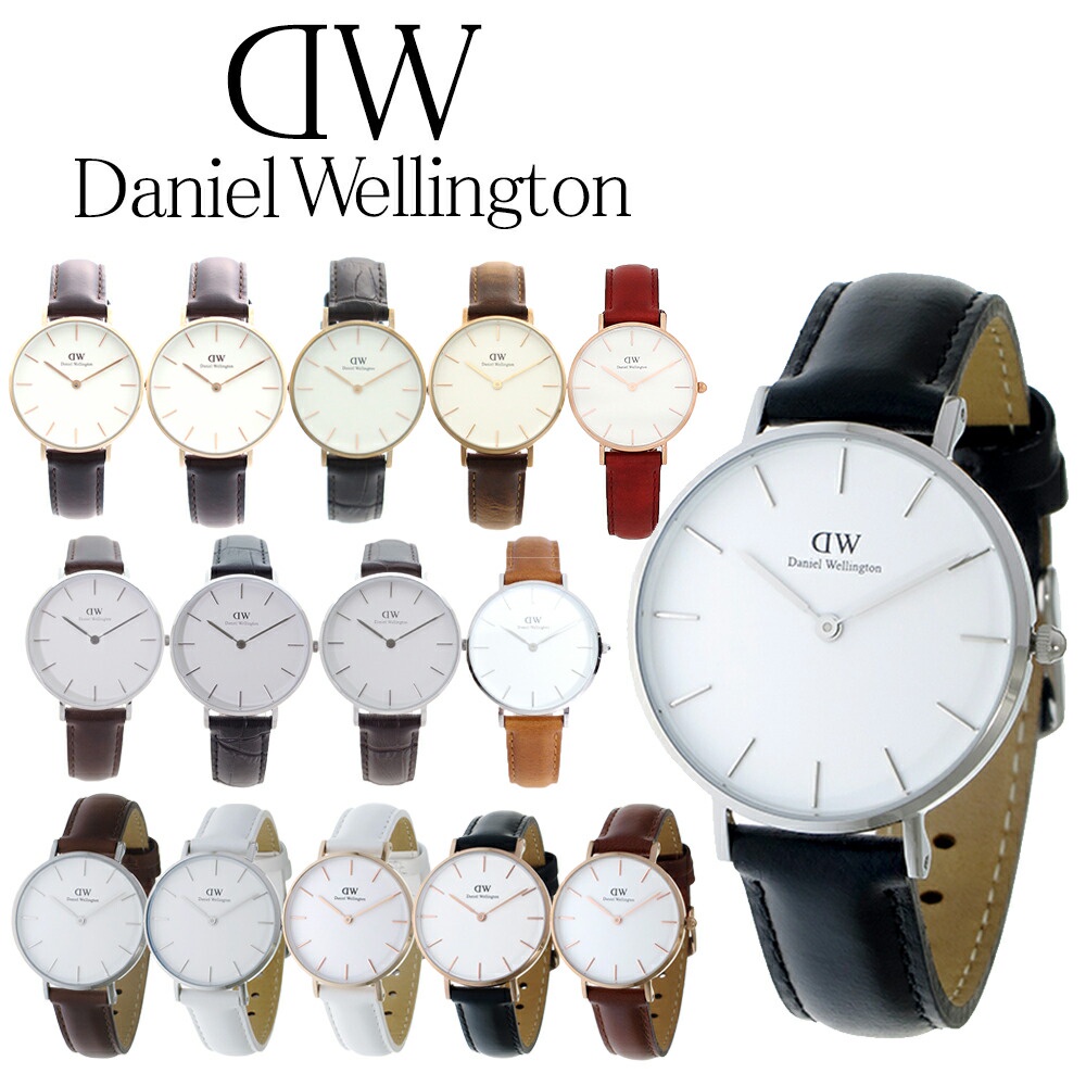 Đồng hồ Nam Nữ Daniel wellington Iconic Link Mặt Tròn Dây Thép Cao Cấp Bản Chuẩn
