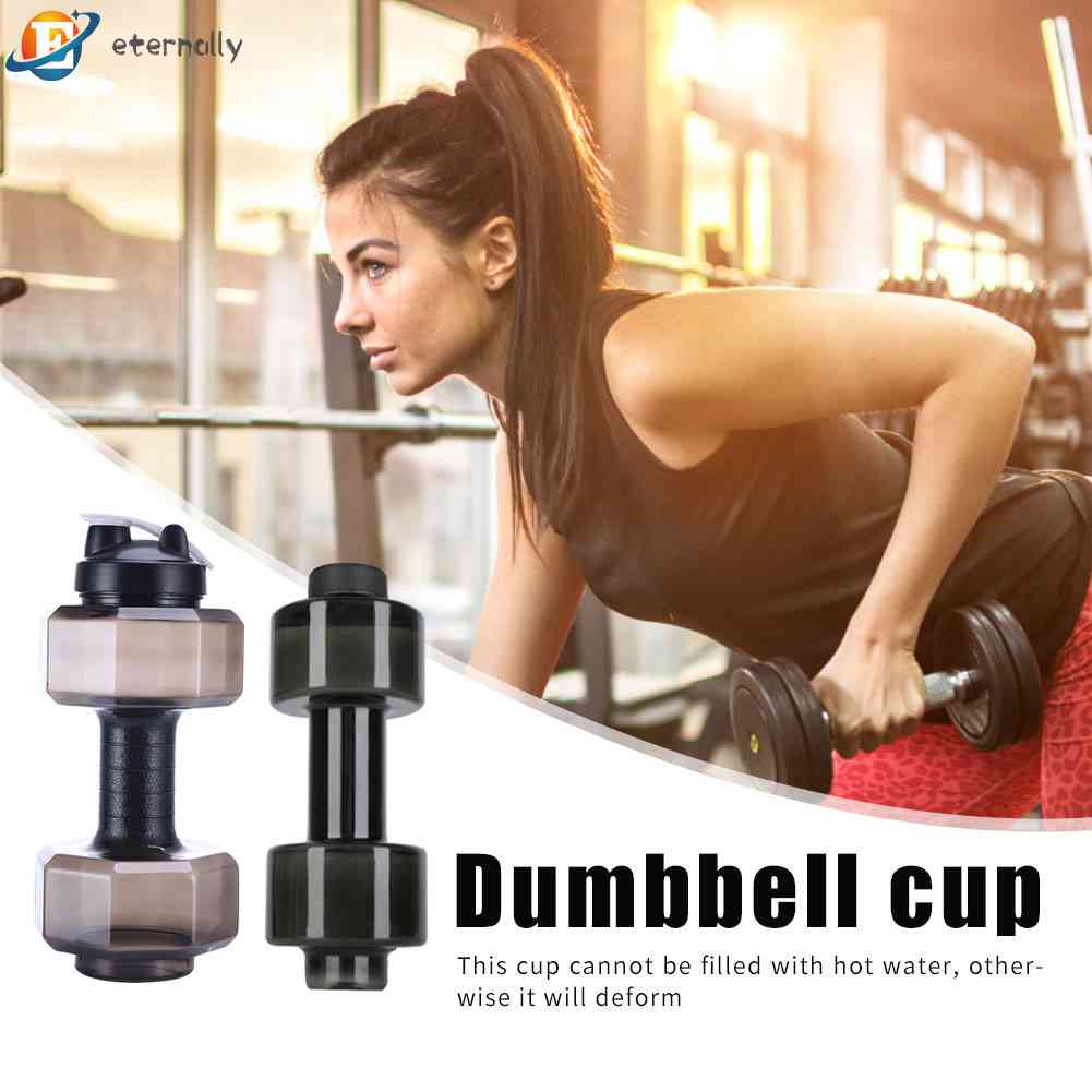 Bình Nước Hình Quả Tạ Độc Đáo Tiện Dụng Cho Người Tập Thể Thao