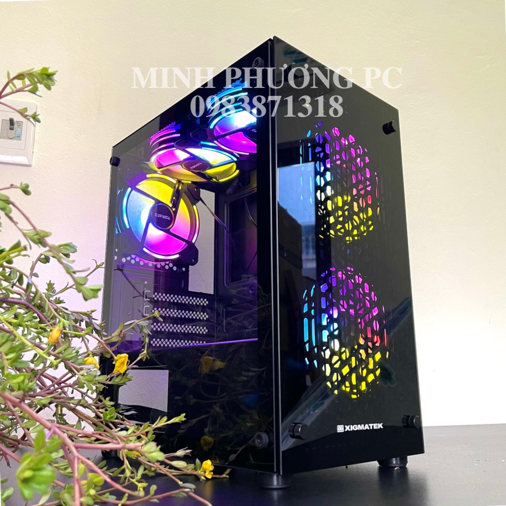 Vỏ case XIGMATEK NYM 2F hỗ trợ main M-ATX Hàng chính hãng | BigBuy360 - bigbuy360.vn